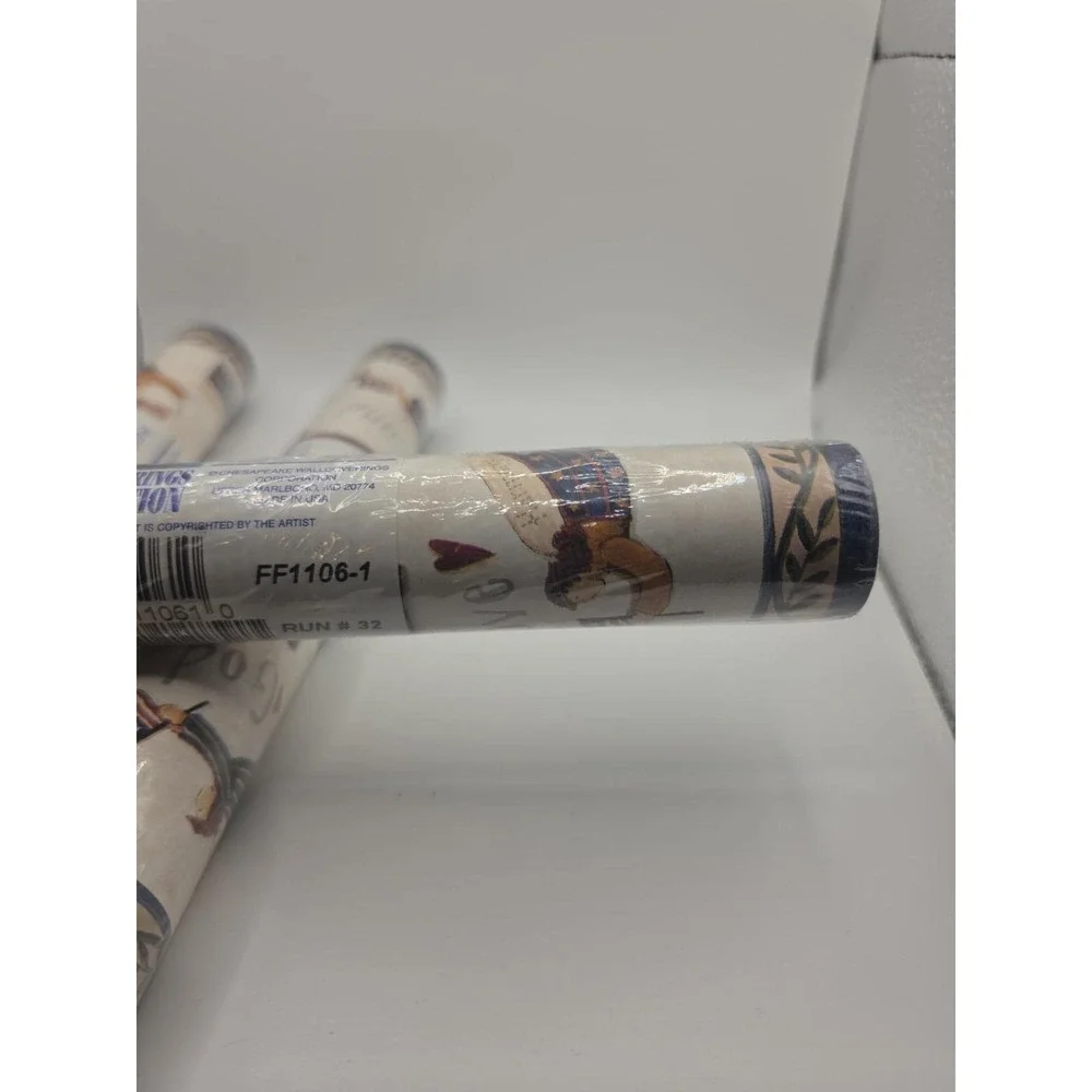 3 Sealed Rolls Chesapeake God Bless America Wallpaper Border Americana FF1106-1